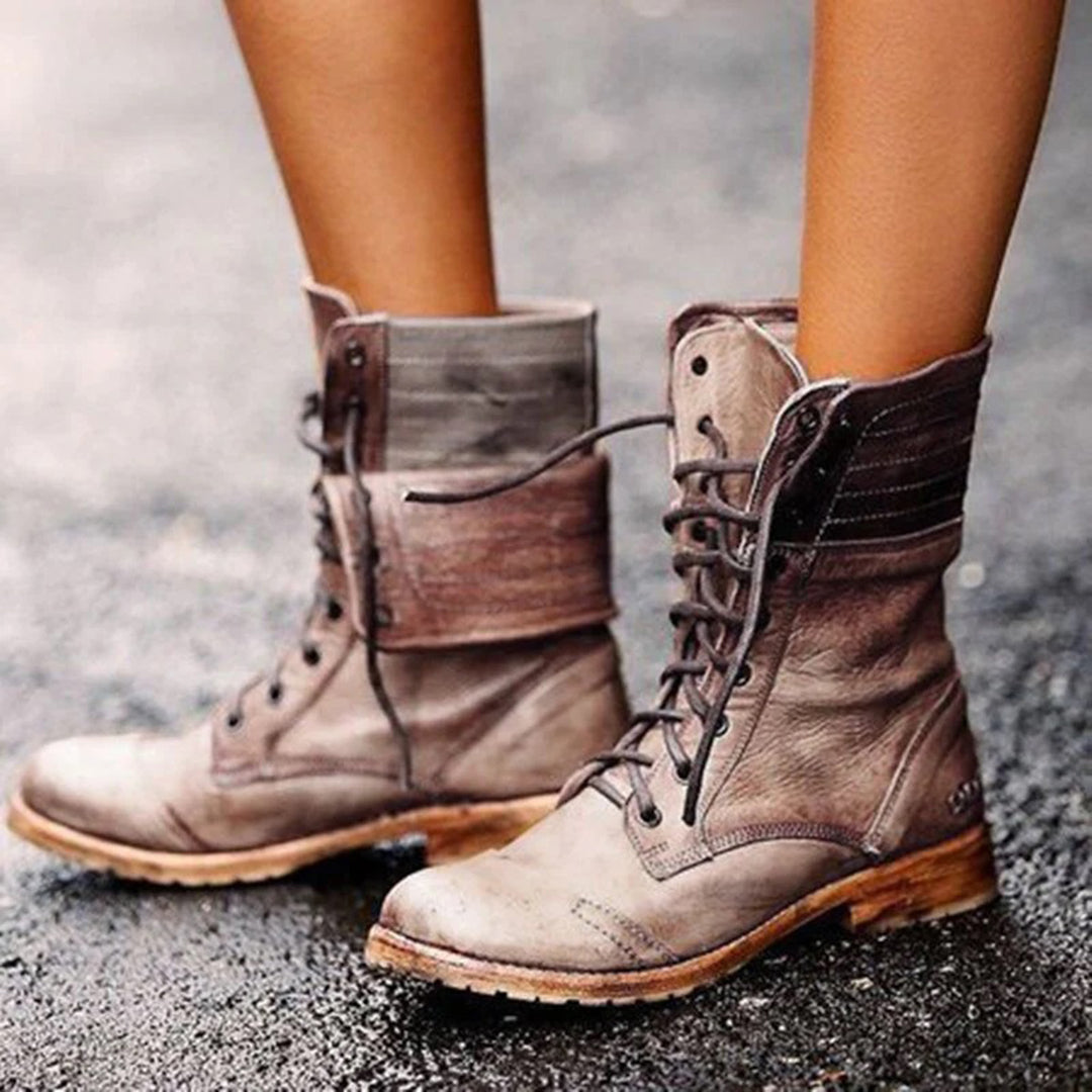 Stylish leather boots - Sophia