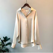 Stylish ladies silk shirt - Luna