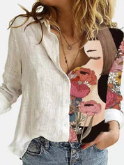 Artistic graphic print shirt - Marley