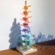 Interactive rainbow marble sound tree - Harper