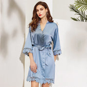 Elegant pyjama set with lace - Rosalie