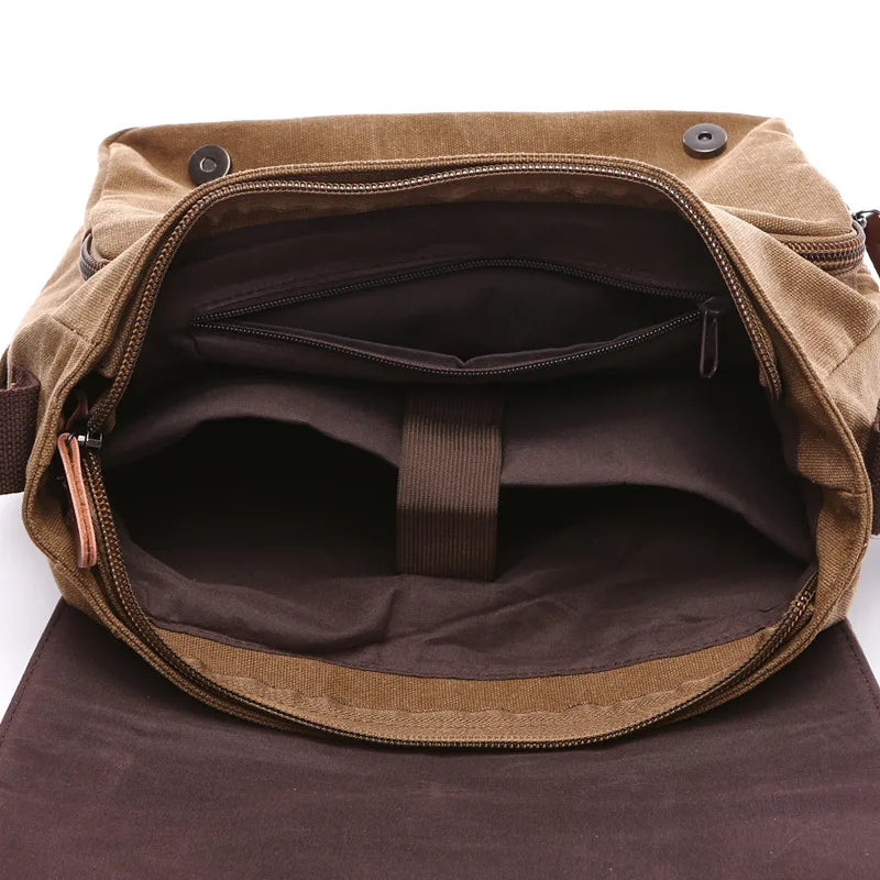 Minimalist messenger bag for men - Louis