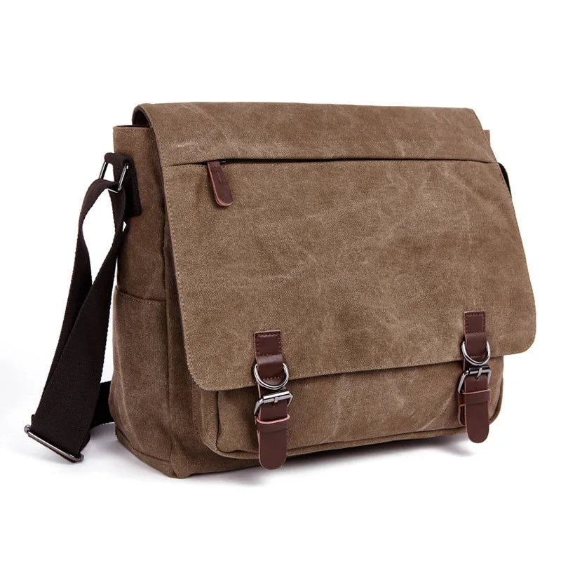 Minimalist messenger bag for men - Louis