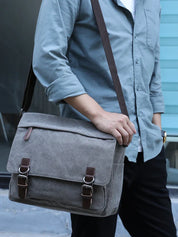 Minimalist messenger bag for men - Louis