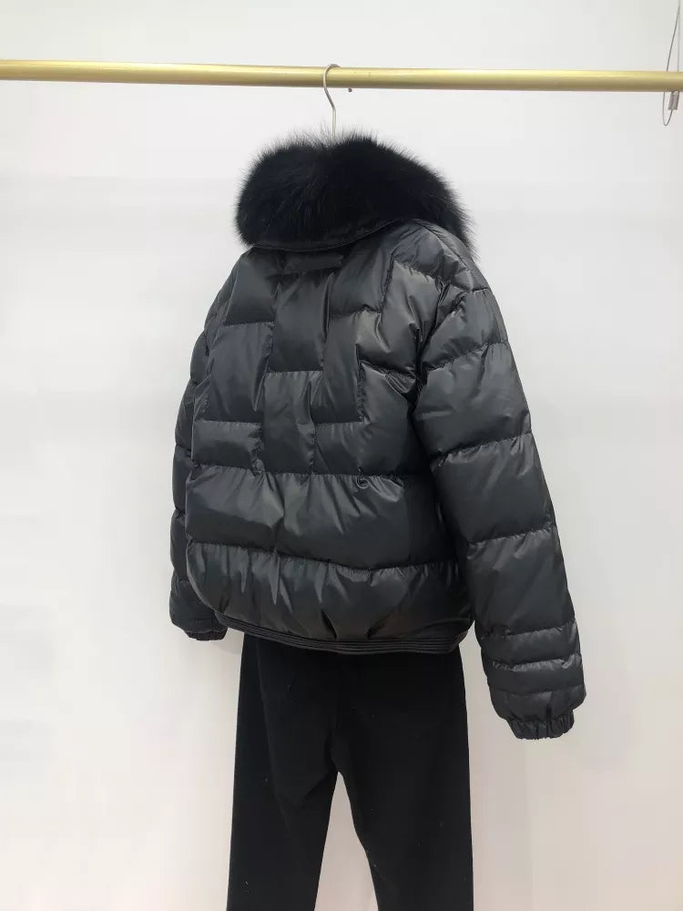 Vintage loose puffer jacket - Bianca