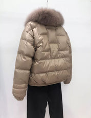 Vintage loose puffer jacket - Bianca