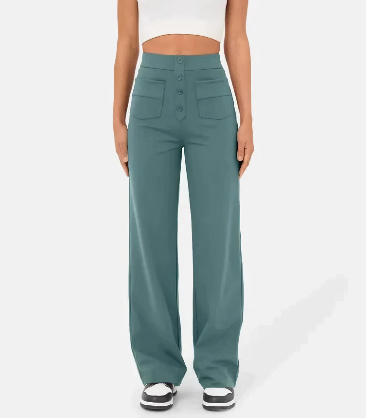 Elasticated trouser with high waist - Dakota