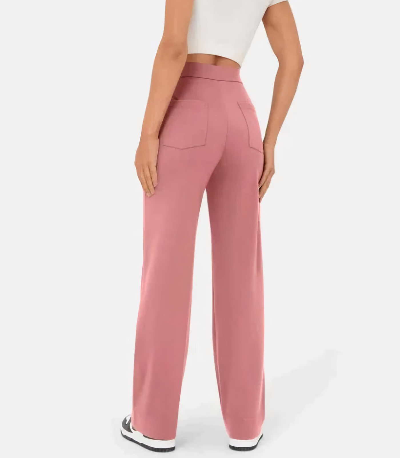 Elasticated trouser with high waist - Dakota