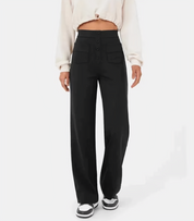 Elasticated trouser with high waist - Dakota