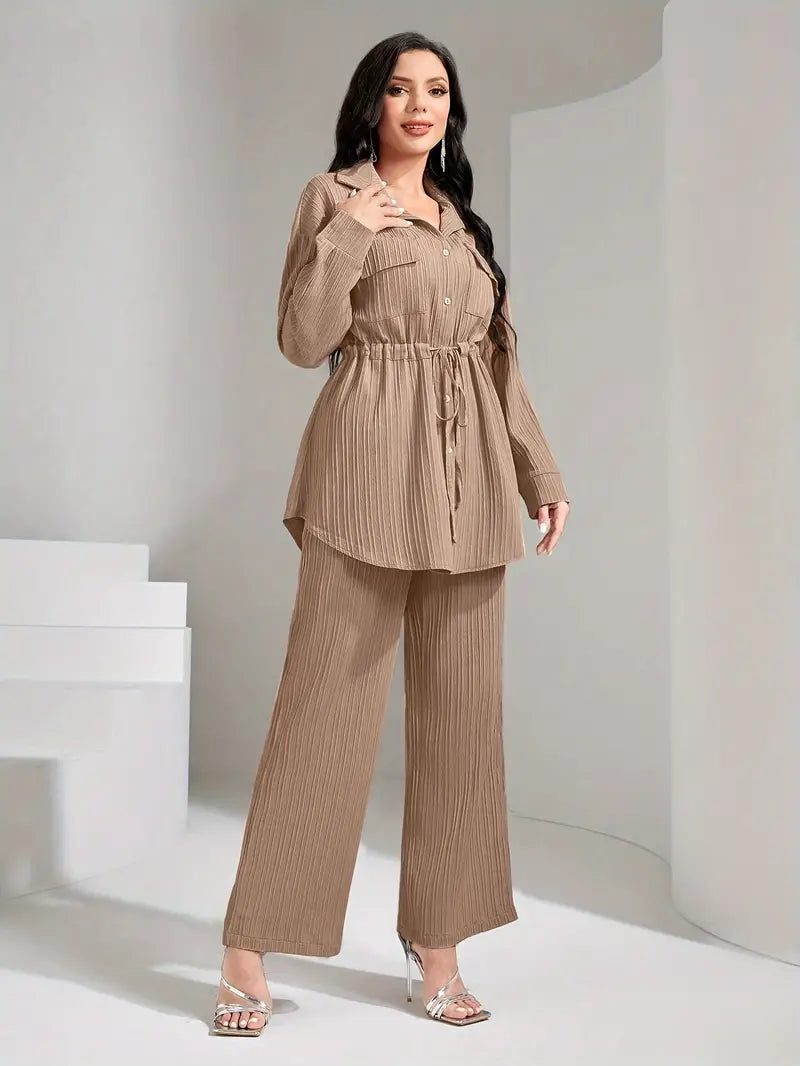 Elegant and chic trouser set - Natalia