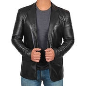 Men's leather blazer - Emmett