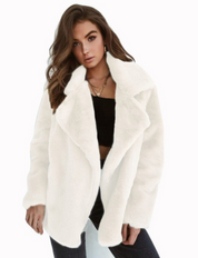 Faux fur luxury coat - Macie