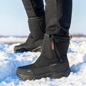 Fashionable mesh mid-calf snow boots - Danial