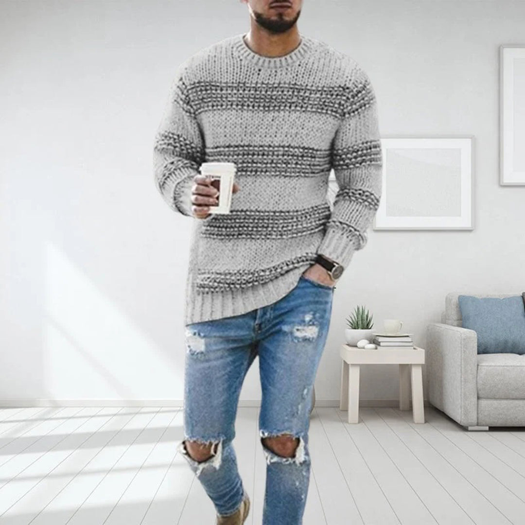 Soft knitted sweater for men - Walker