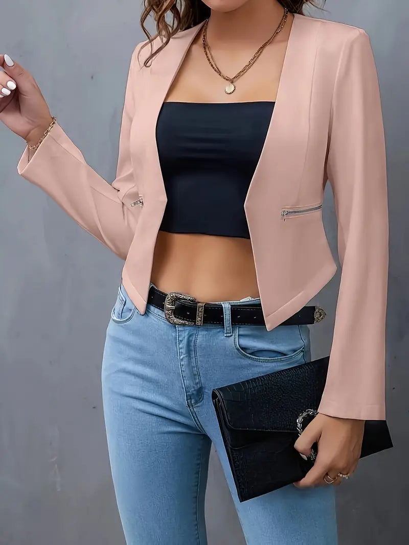 Elegant zipped blazer - Sophie