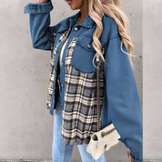 Women's checked jacket - Amirah