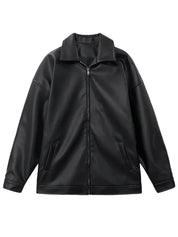 Men's casual leather jacket - Nico