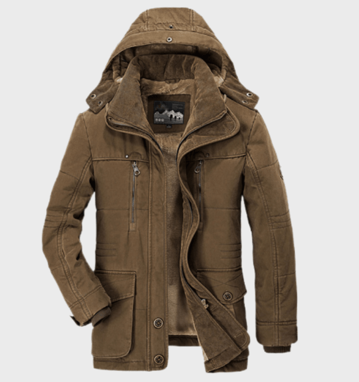 Men's thick winter jacket - Carson