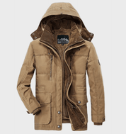 Men's thick winter jacket - Carson