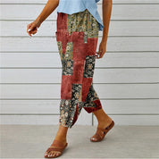 Vintage trousers in cotton/linen blend - Aitana