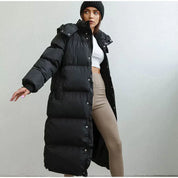 Lined long down jacket - Maggie