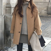 Wool coat with collar - Trinity