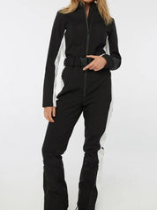 Stylish winter ski suit with belt - Alaia