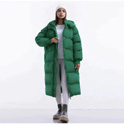 Lined long down jacket - Maggie