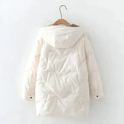 Trendy parka jacket with hood - Xiomara