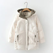 Trendy parka jacket with hood - Xiomara