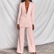 Elegant blazer and trouser set - Eva