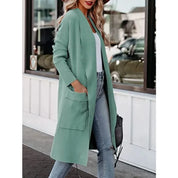 Wool coat with wide collar - Esme