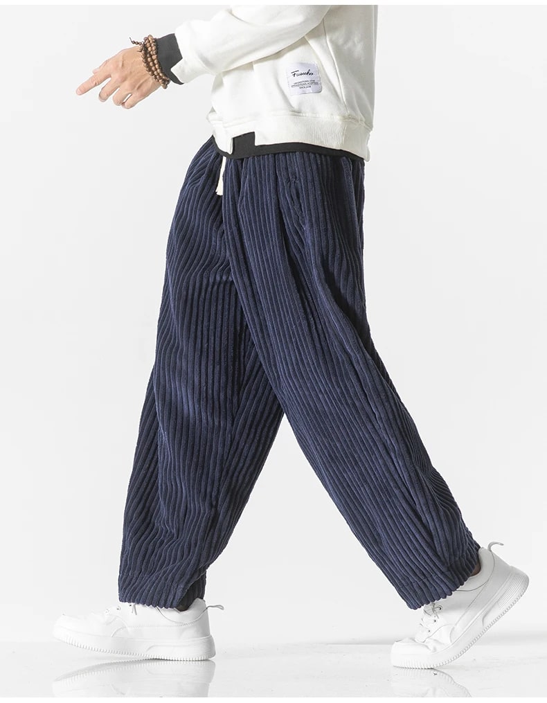 Oversized corduroy trousers for men - Zayn