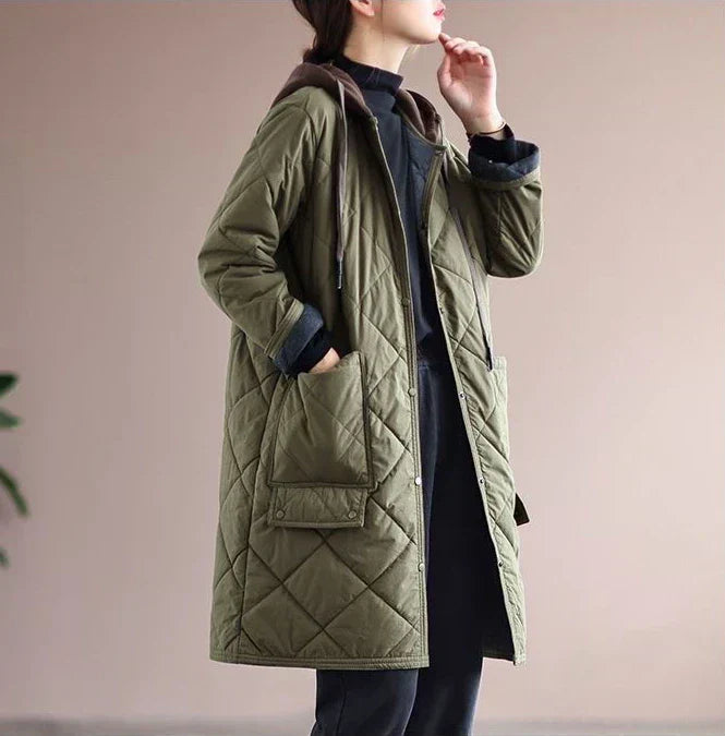 Long lined jacket for women - Amora