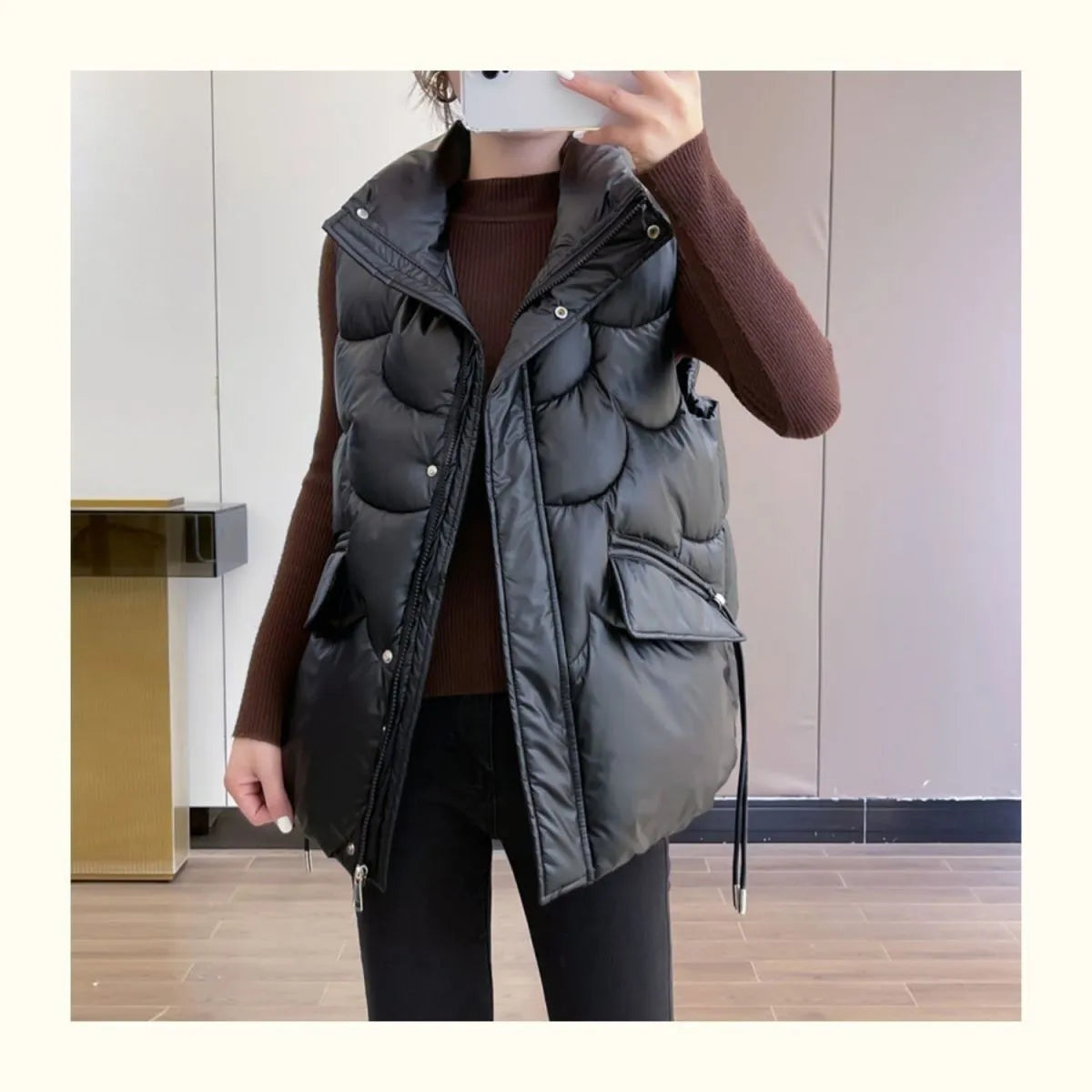 Warm and lightweight body warmer - Willa