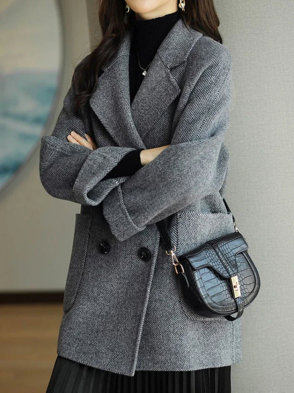 Elegant short coat for women - Catherine