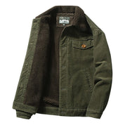 Men's jacket with fur collar - Knox