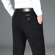 Men's straight-cut corduroy pant - Omar