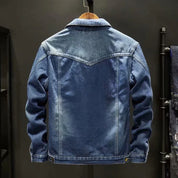 Denim jacket with wool lining - Gavin