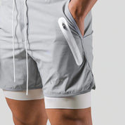 2-in-1 Sports Shorts - Christian