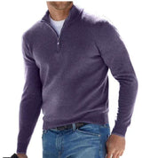 Men's pullover with zip - Cooper