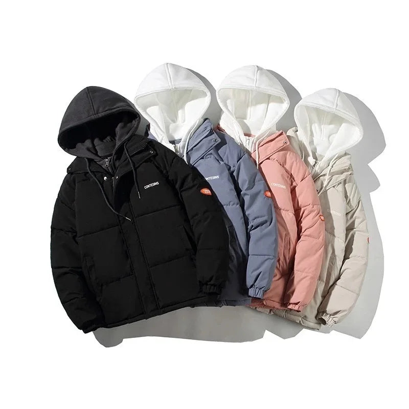 Classic warm hooded jacket - Ariel