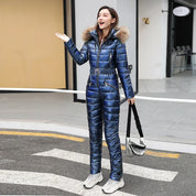 Stylish winter jumpsuit - Magnolia