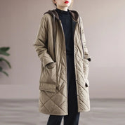 Long lined jacket for women - Amora