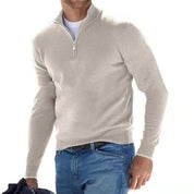 Men's pullover with zip - Cooper