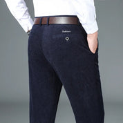 Men's straight-cut corduroy pant - Omar