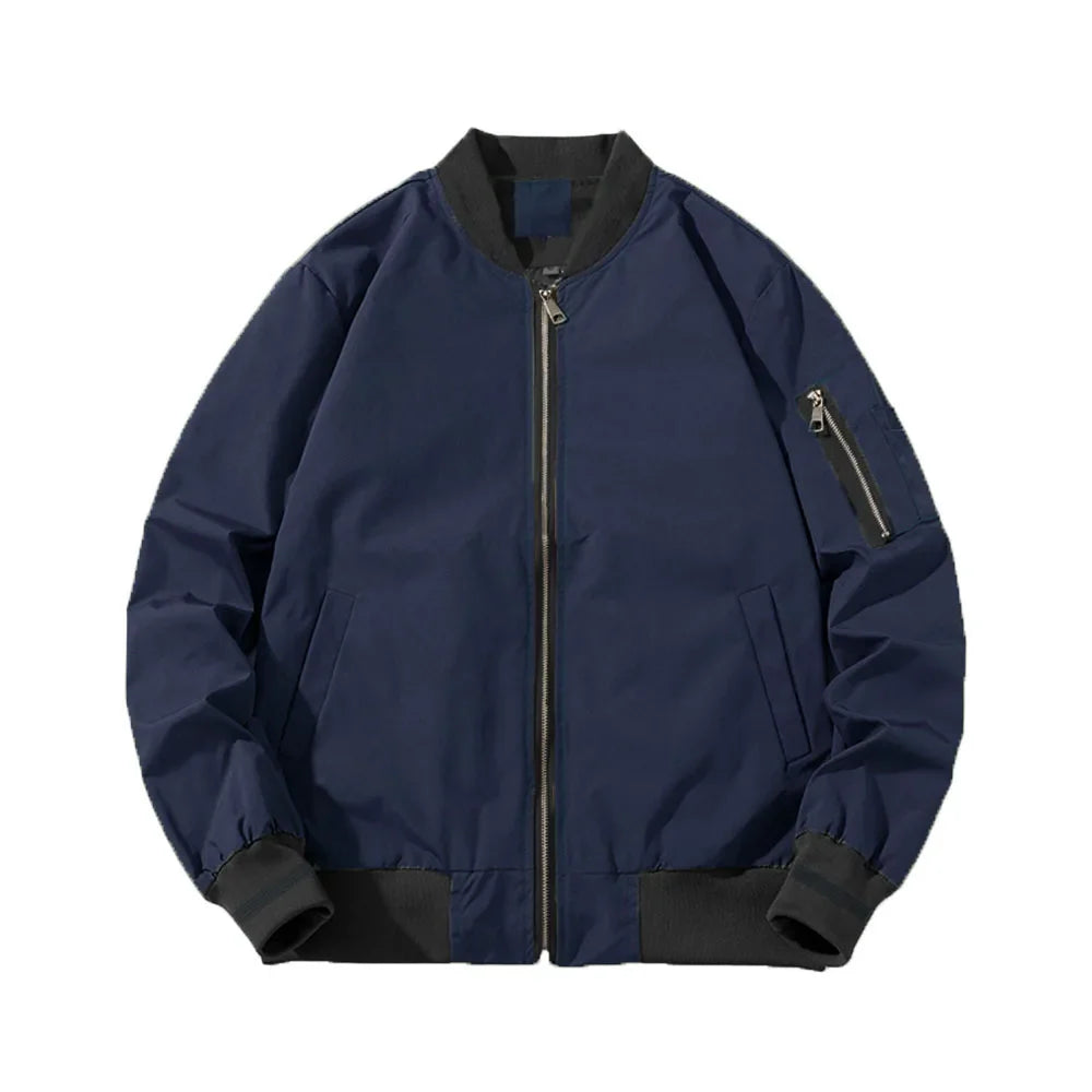 Stylish pilot bomber jacket - Max