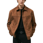 Men's suede jacket - Beckham