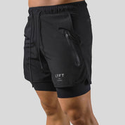 2-in-1 Sports Shorts - Christian