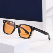 Contemporary square sunglasses with tinted lenses - Xander